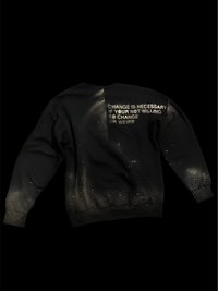 “Change” Ghost Pocket Crewneck